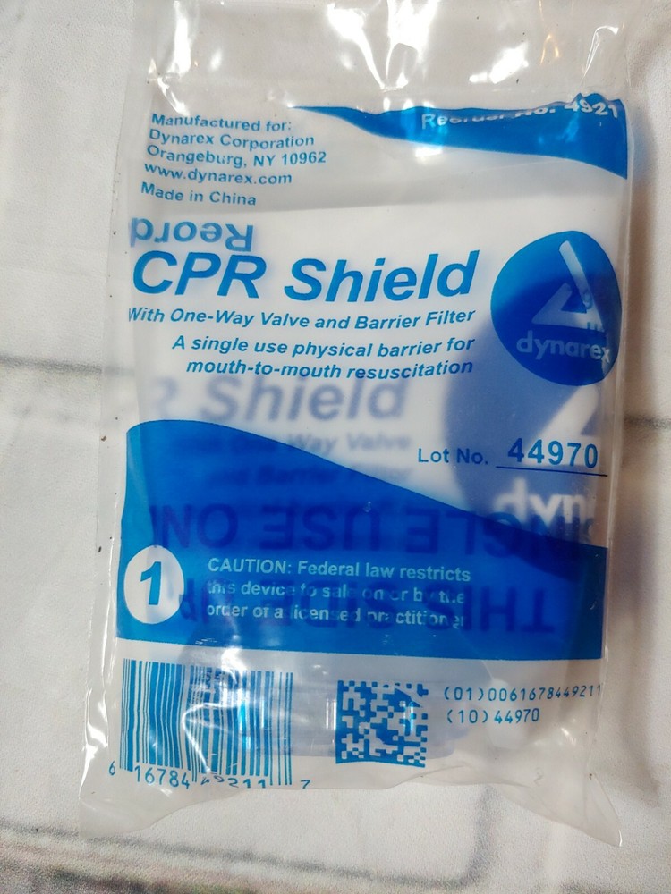 SINGLE USE CPR MASK