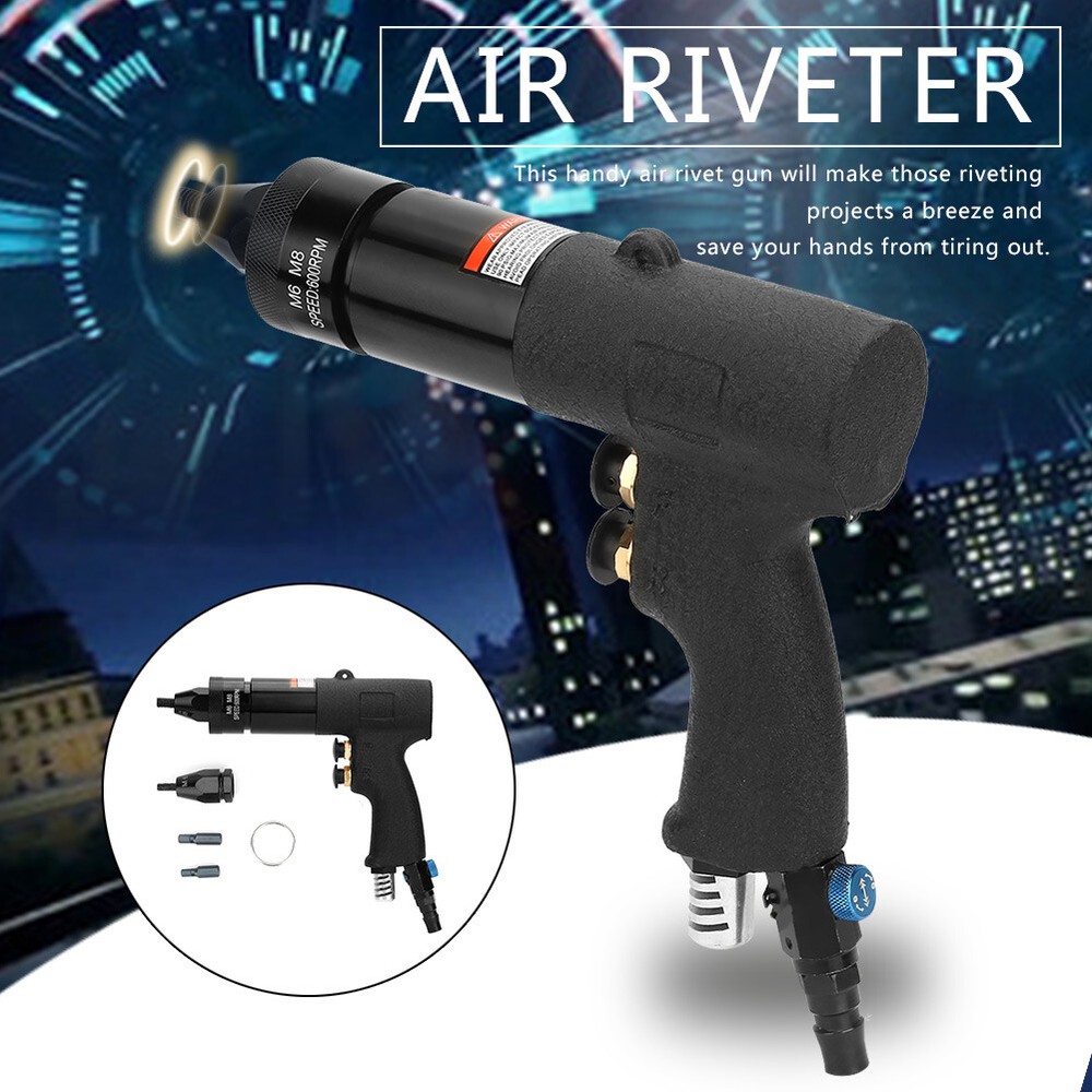 Pneumatic Riveting Pull Nut Automatic Riveter Nut Tools KP-739A