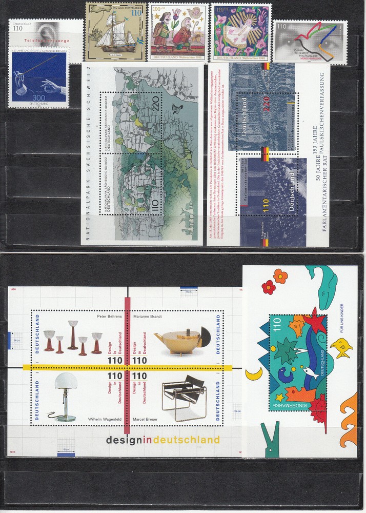 Germany 1998 - complete year set - MNH (b14)