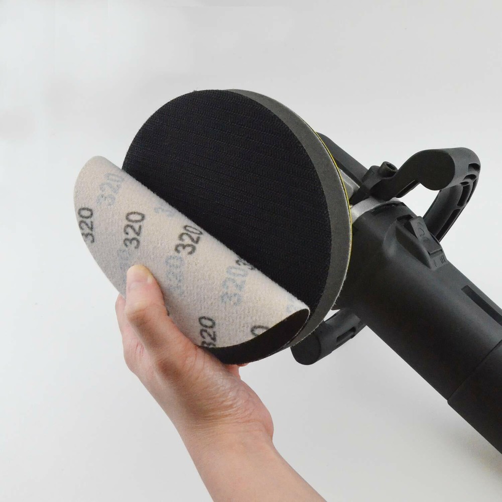 6 inch Soft Foam Interface Sanding Disc Sander Buffer Hook and Loop Backing Pad