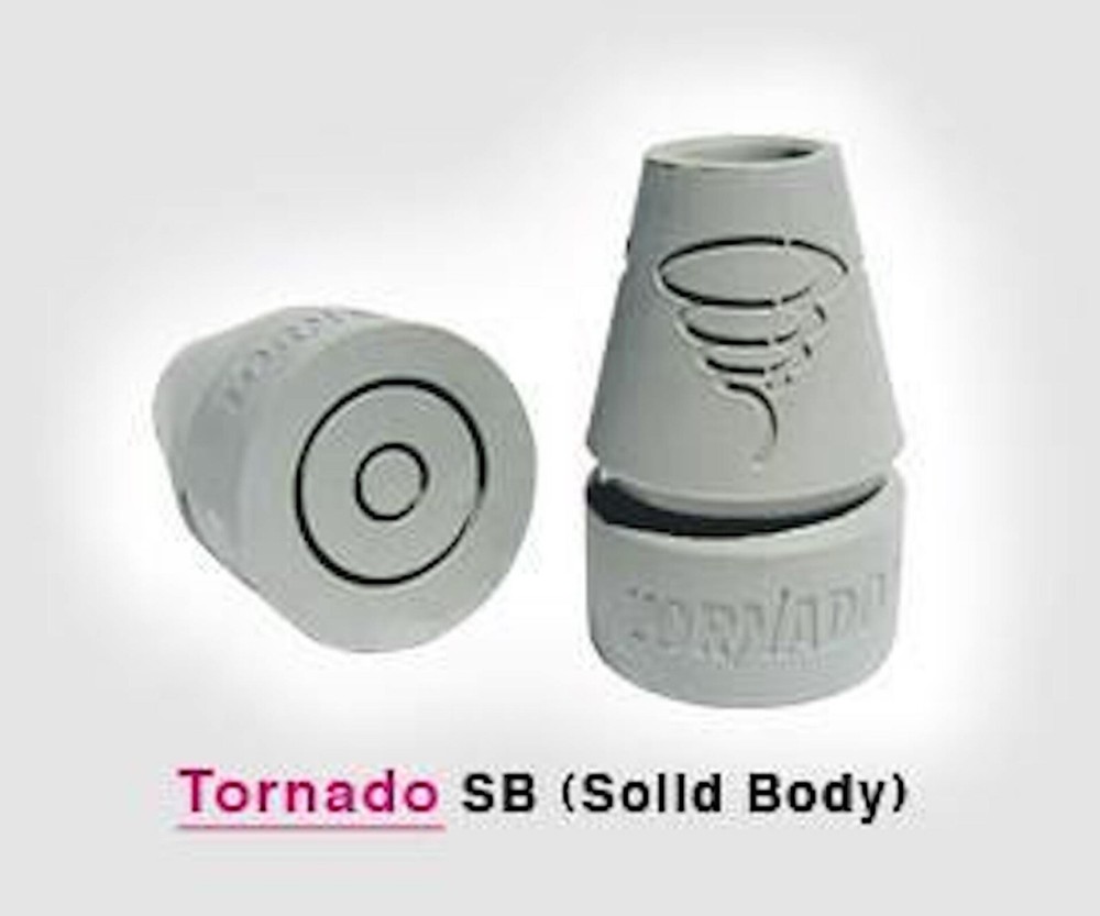 Thomas Fetterman Inc-Tornado Tips SB Solid Body Crutch Tips (pair)