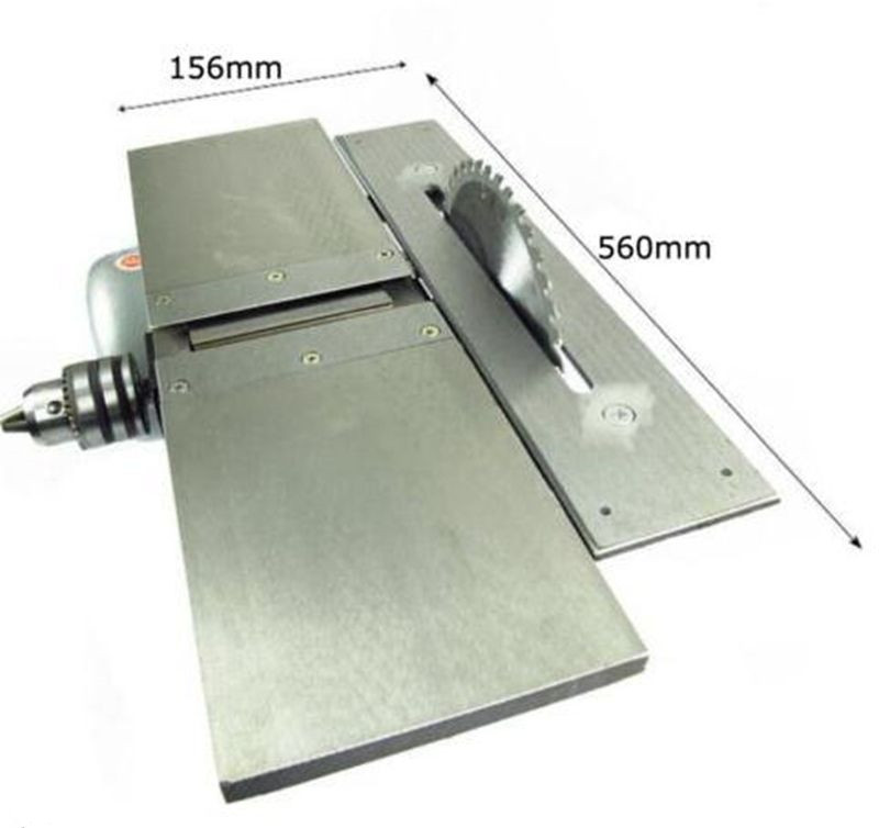 Bench Multifunctional Woodworking machine for Planing/ Sawing/ Drilling 220V E