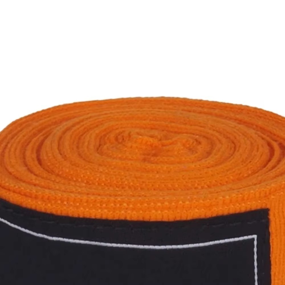 Orange Elastic Sports Armband Strap Adjustable Hook & Loop Captain 10 pair