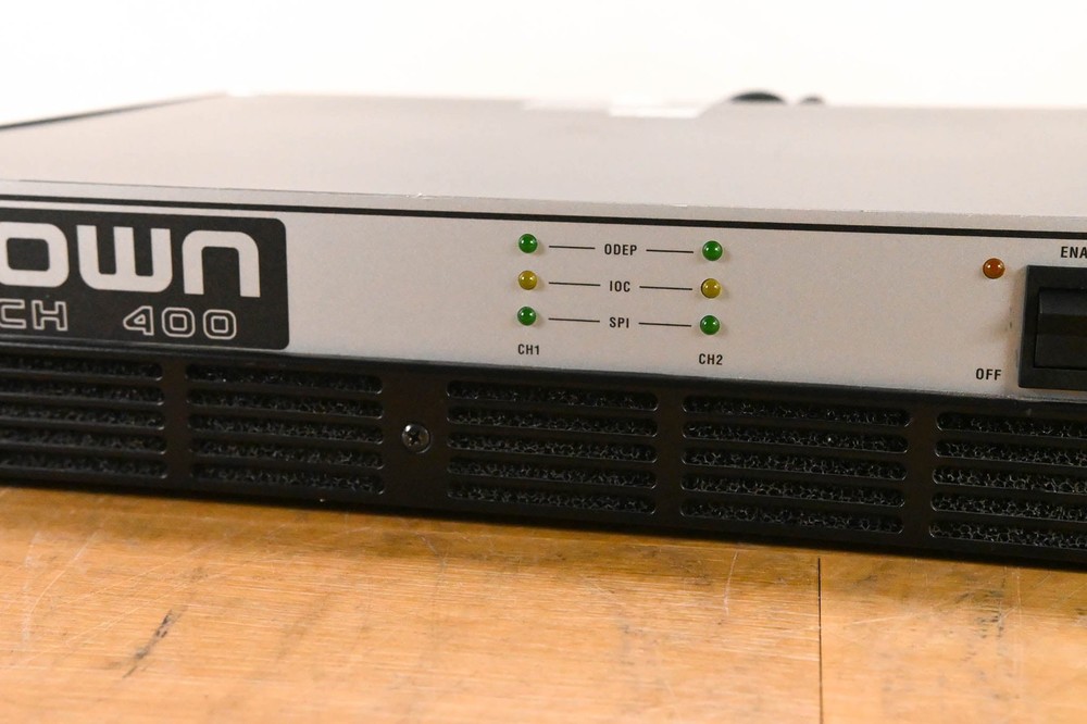 Crown Com-Tech 400 2-Channel Power Amplifier CG01ZTY