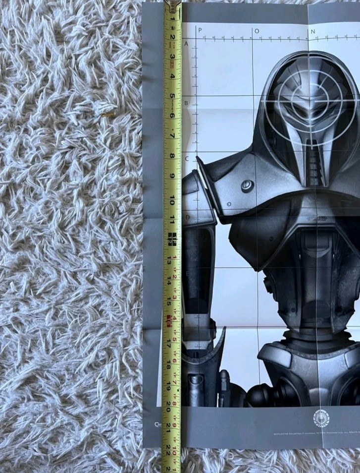 Battlestar Galactica Range Sheet Command Issue Cross Rank-Service