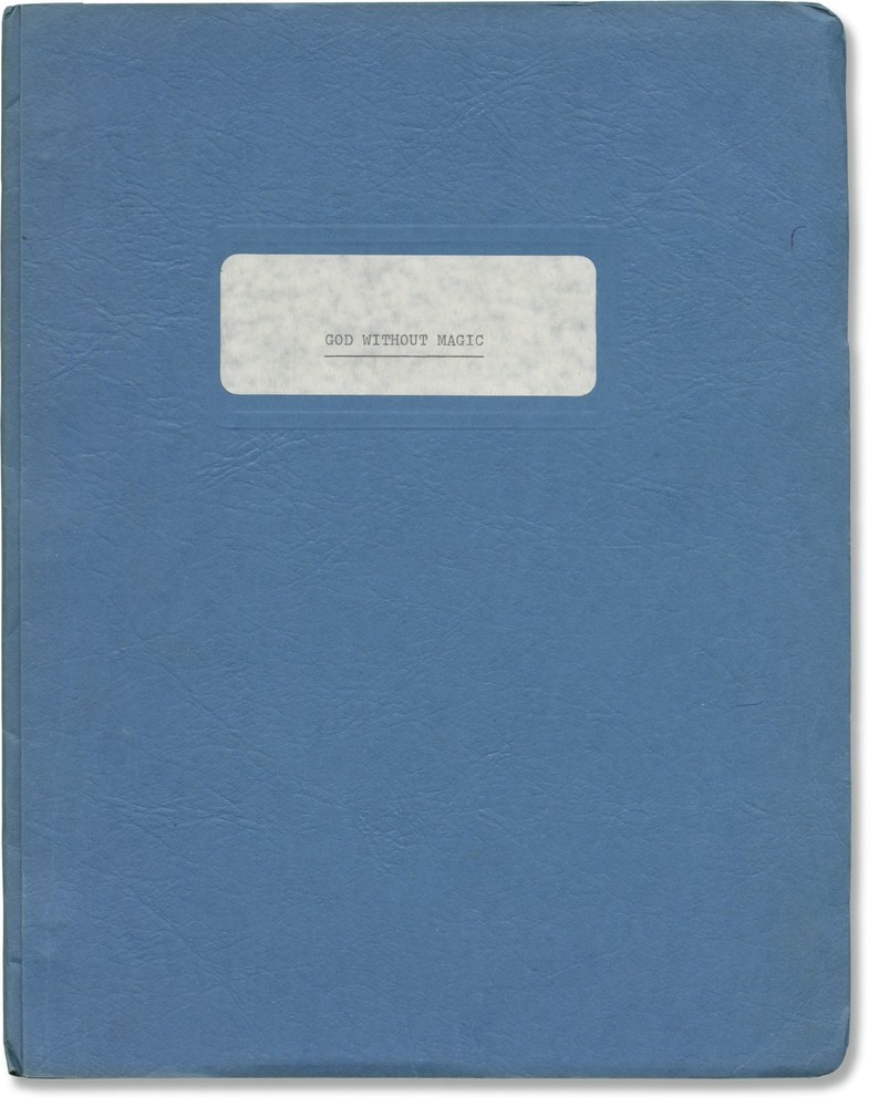 Steven P Duchscherer GOD WITHOUT MAGIC Original treatment script 1979 #147090