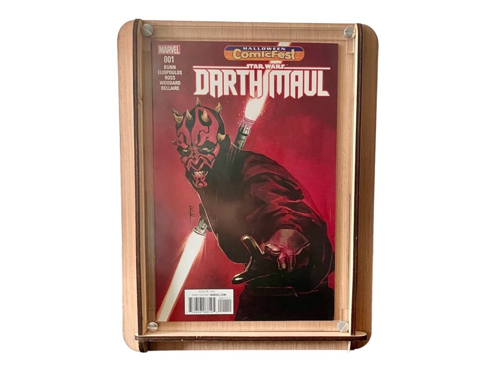Comic Storage & Display Short Box PLUS Marvel's Star Wars Darth Maul Comic