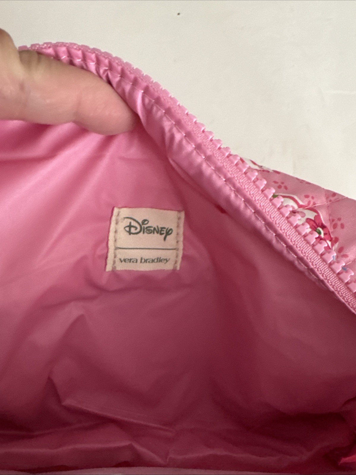 Vera Bradley x Disney The Aristocats Premium Cotton Medium Cosmetic Bag NWT