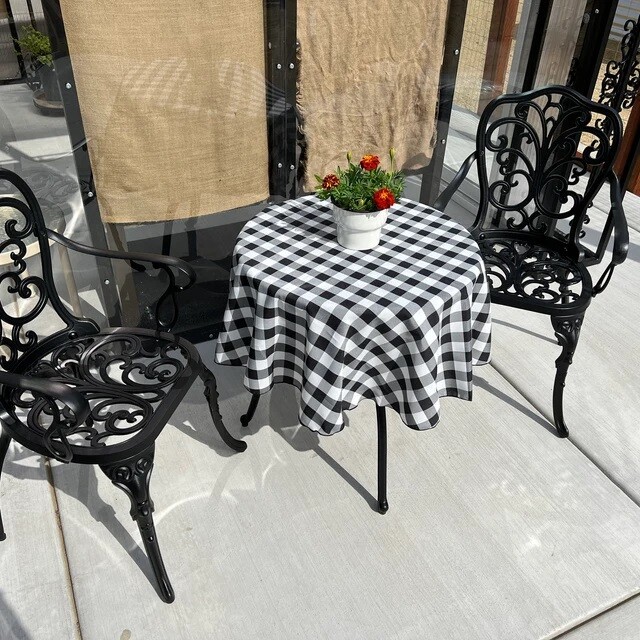 Checkered Tablecloth, Gingham Tablecloth, All Sizes