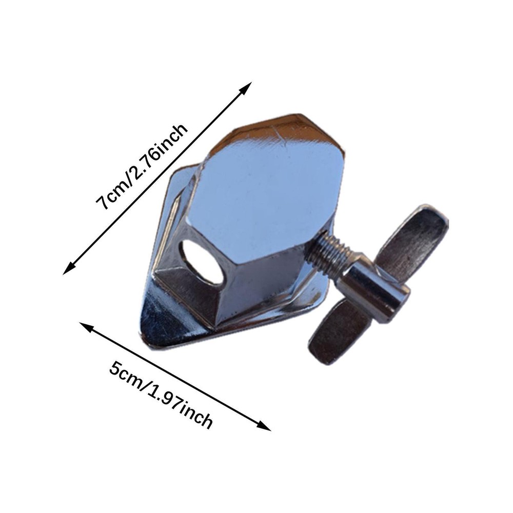 3x Floor Tom Drum Leg Bracket Rack Support Replacement Tom Drum Holder Bracket