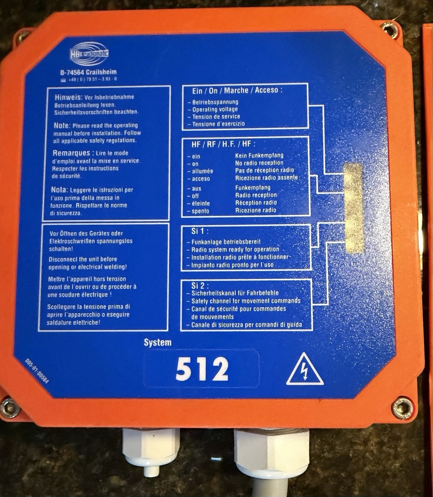 HBC 512 Radiomatic Control System