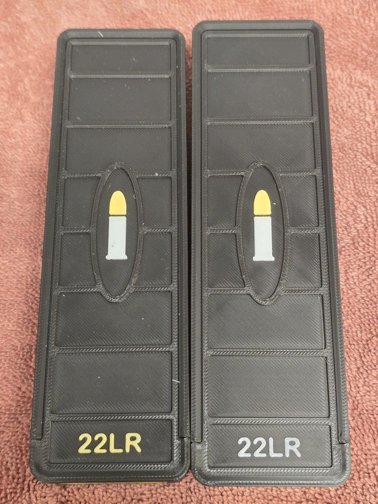 22LR Ammo Box 100rd Capacity (2 Pack)