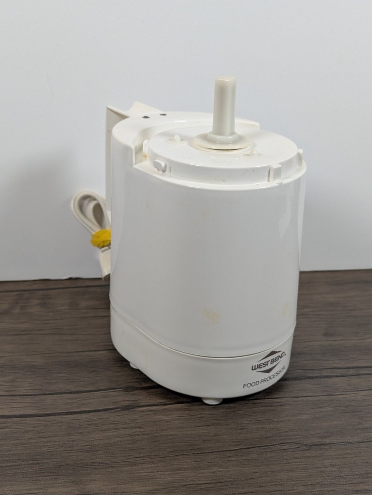 West Bend Food Processor Motor Base Working For Model 6491 Replacement Part