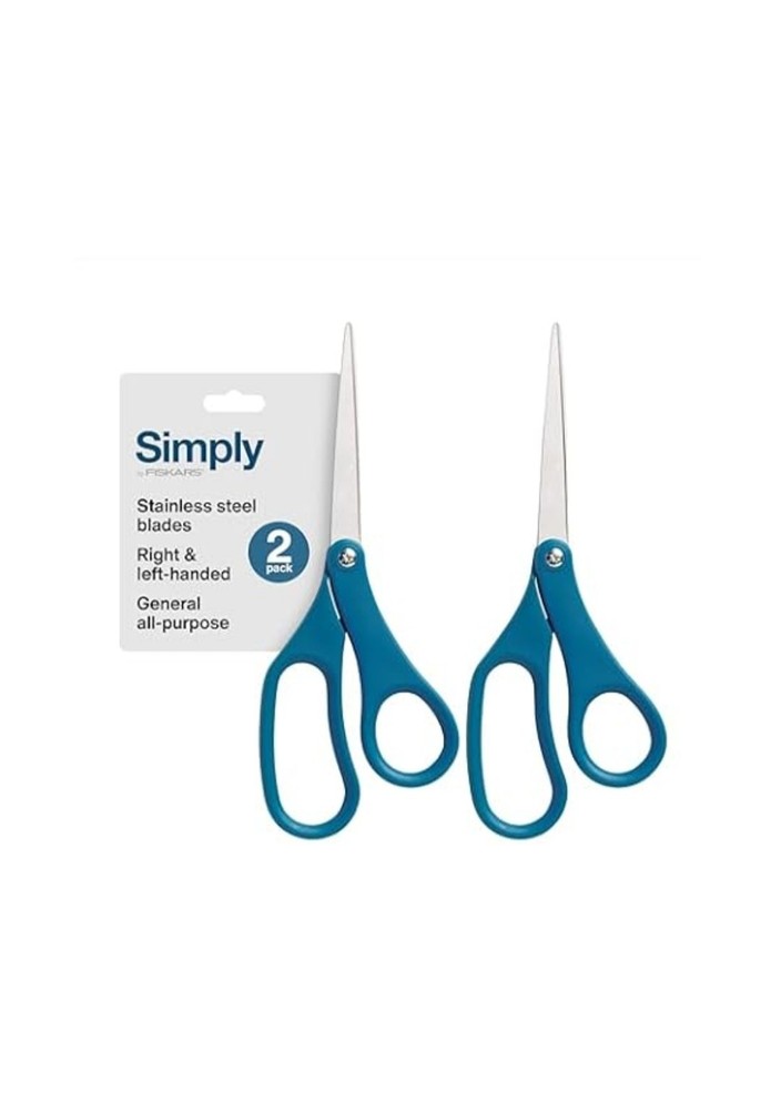 Fiskars 2-Pack 8" All Purpose Scissors