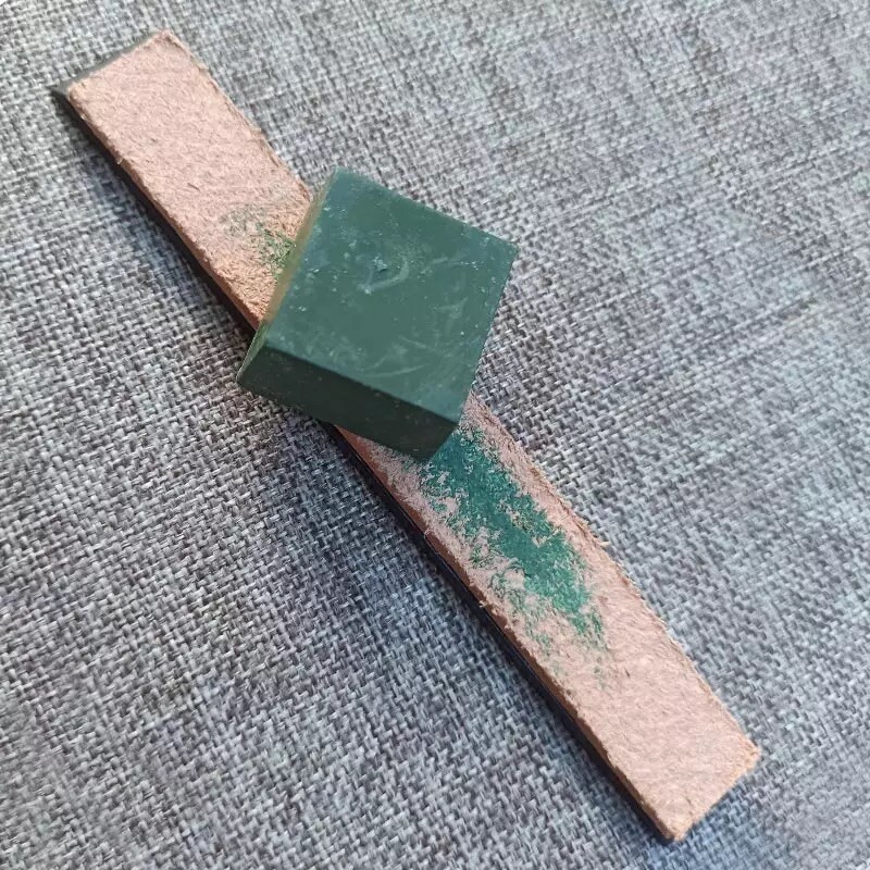 3PC Leather Strop Sharpening Abrasive Polishing Compound Balm Paste Leather Tool