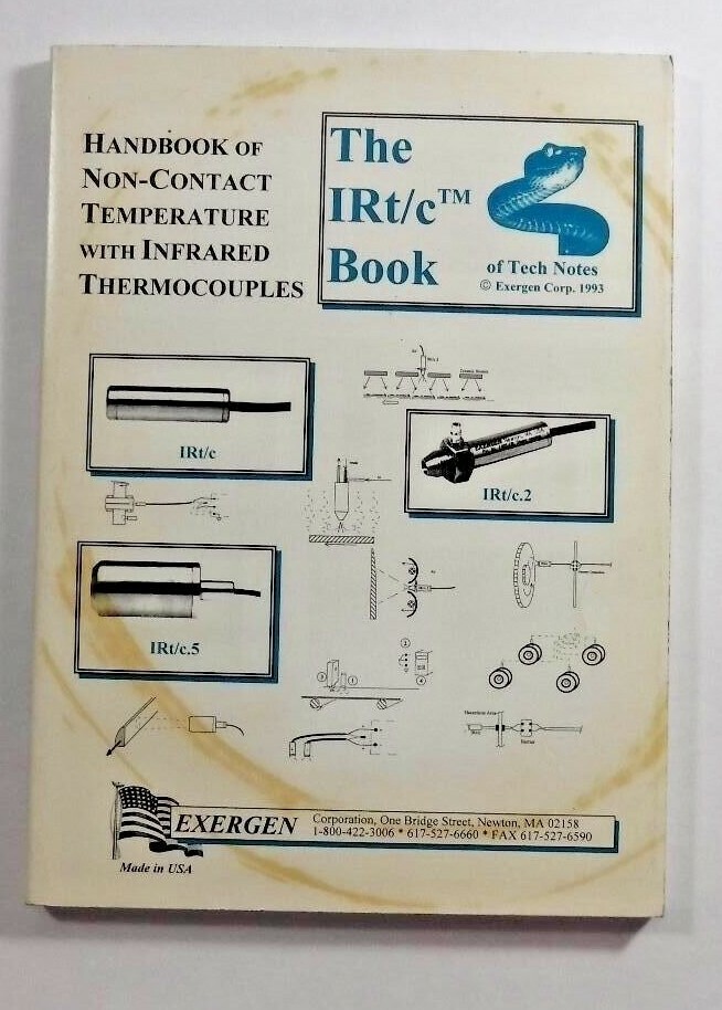 Exergen IRt/c Book of Tech Notes Handbook