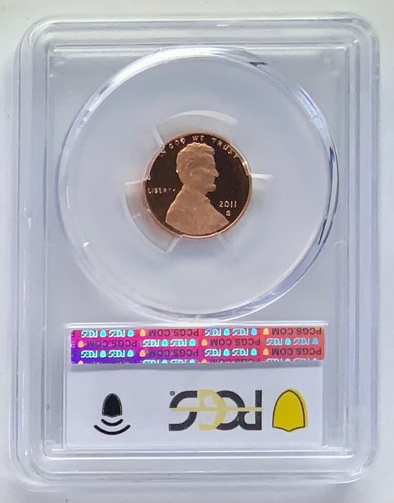2011 "S" PCGS 70 RD DCAM Proof Lincoln Cent