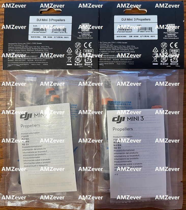 DJI Mini 3 propeller -original package-8 propellers+12 screws, 2 bags (not pro)