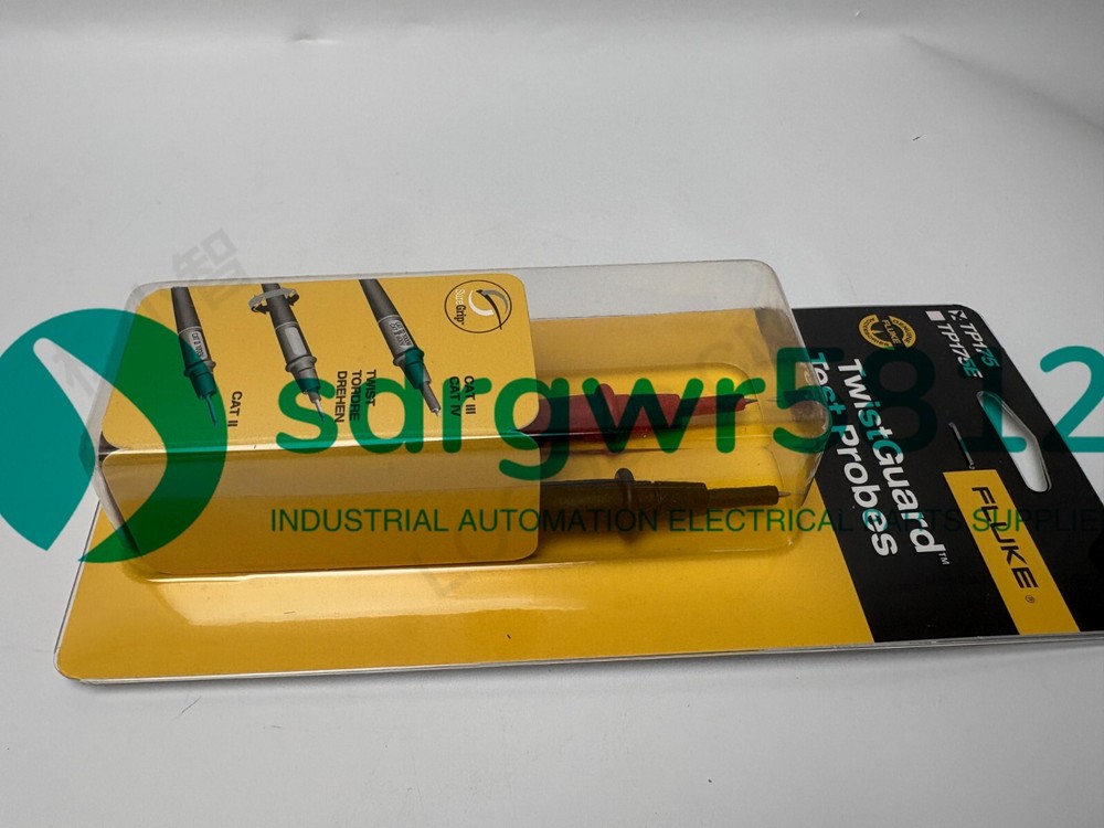 Fluke TP175 TwistGuard Test Probe, 1000V Voltage, 10A Current, 2mm Tip Diameter