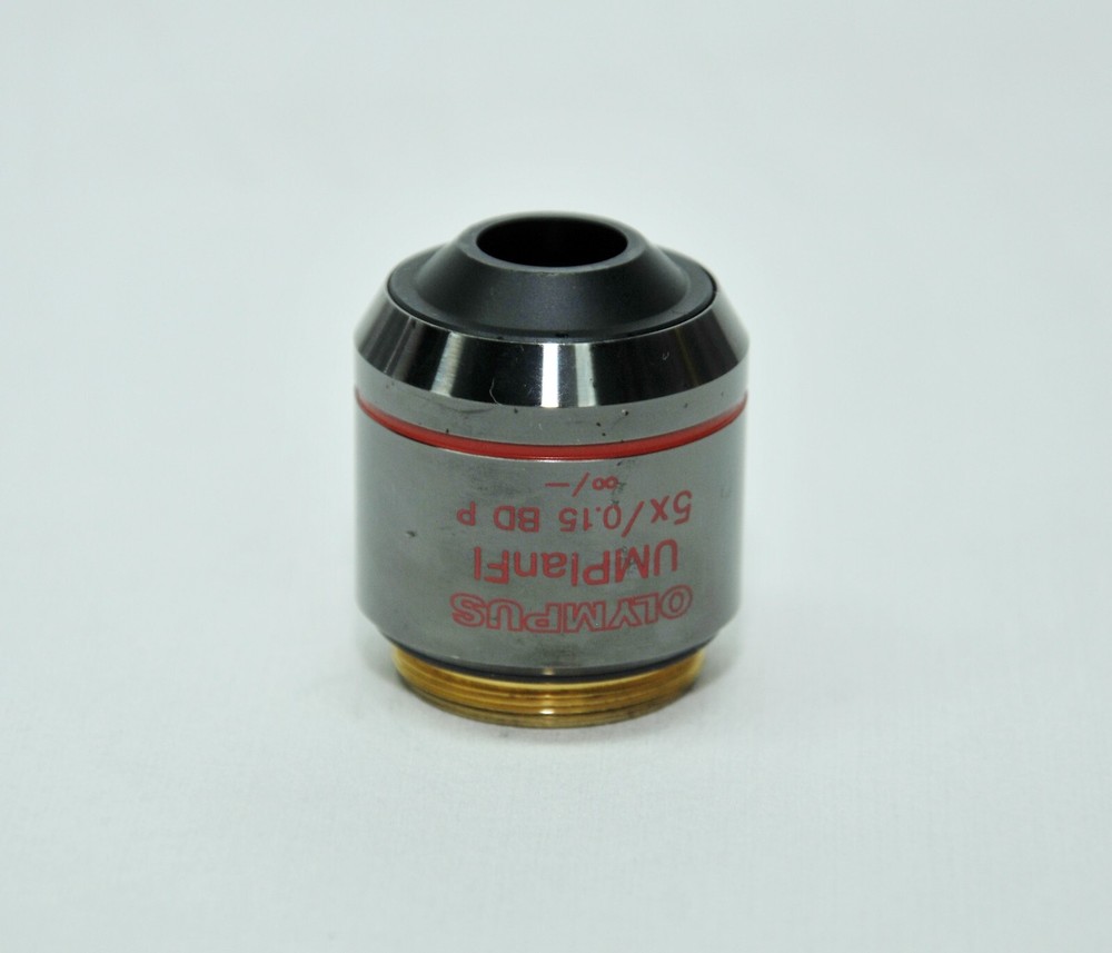 Olympus UMPlanFl 5x/0.15 BD P ∞/- Microscope Objective Lens