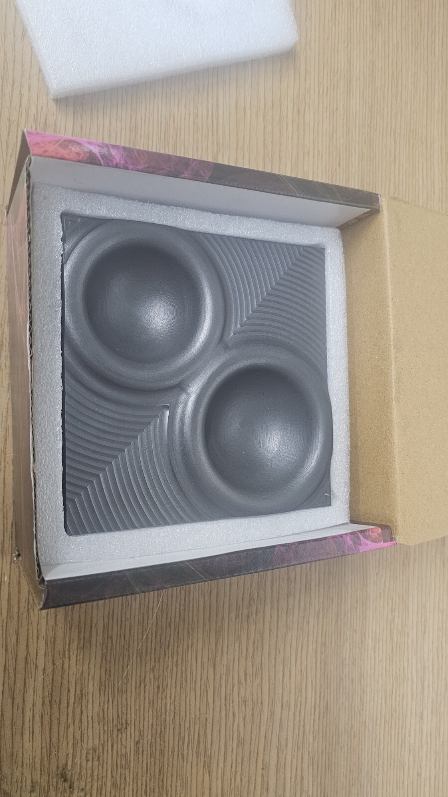 Mike Close 2 Spot Bump Style Marble Mold 2-1/8" & 2-3/8" Holes For Glassblowing