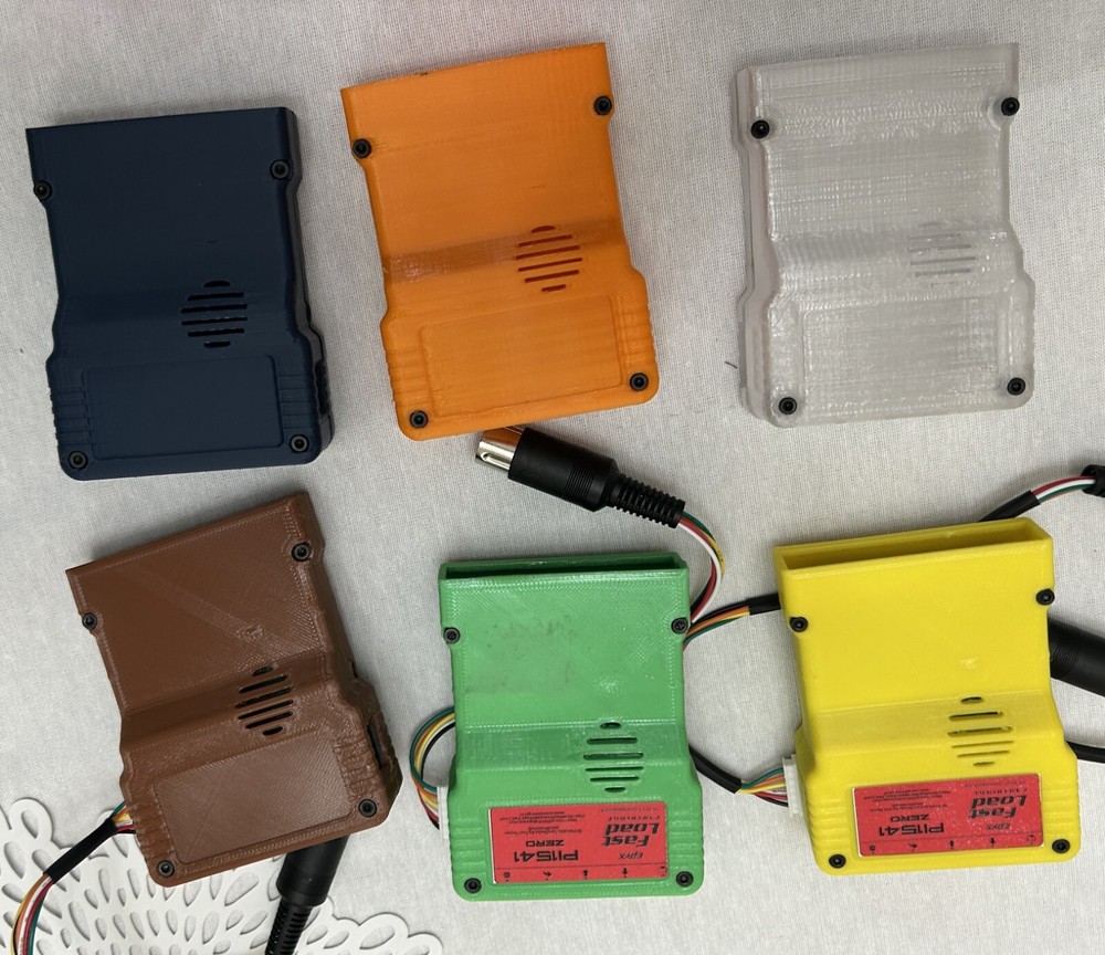 Pi1541 Zero with Epyx Fastload, Case & 32gb SD for Commodore 64 and 128