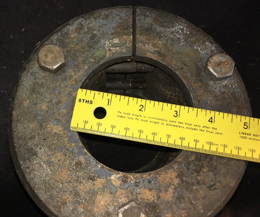 VTG Cincinnati Royal Drill Press Column Base Bracket Off A 3.5 Column