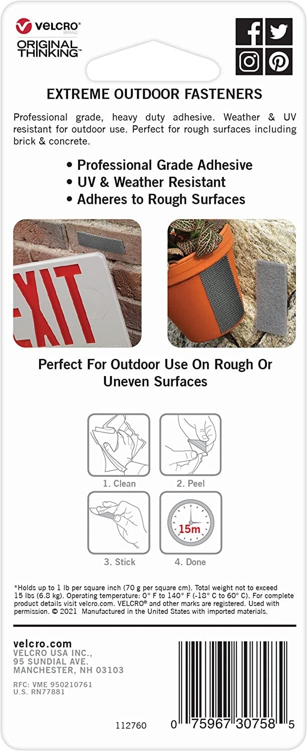 VELCRO Brand Industrial Strength Fasteners | Extreme Outdoor Weather Conditi...