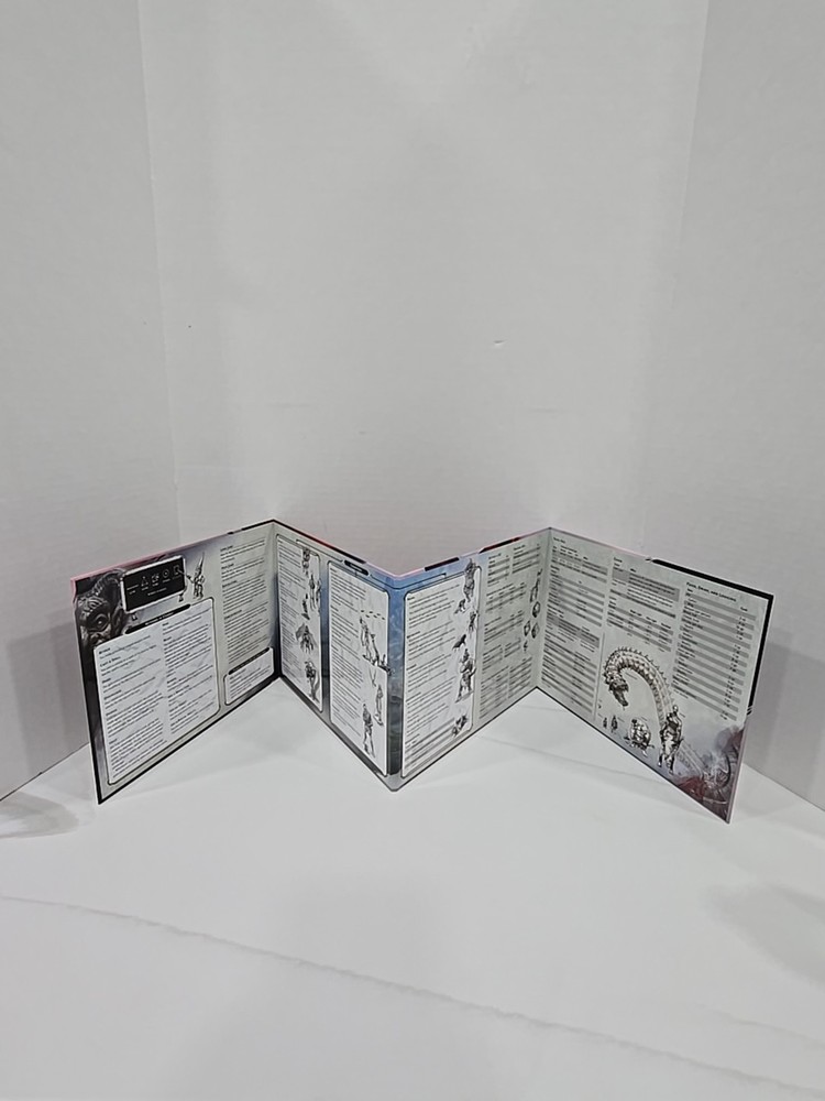 Dungeons & Dragons 5th Edition 5E 4-Panel DM's Dungeon Master's Screen 2017 VGC