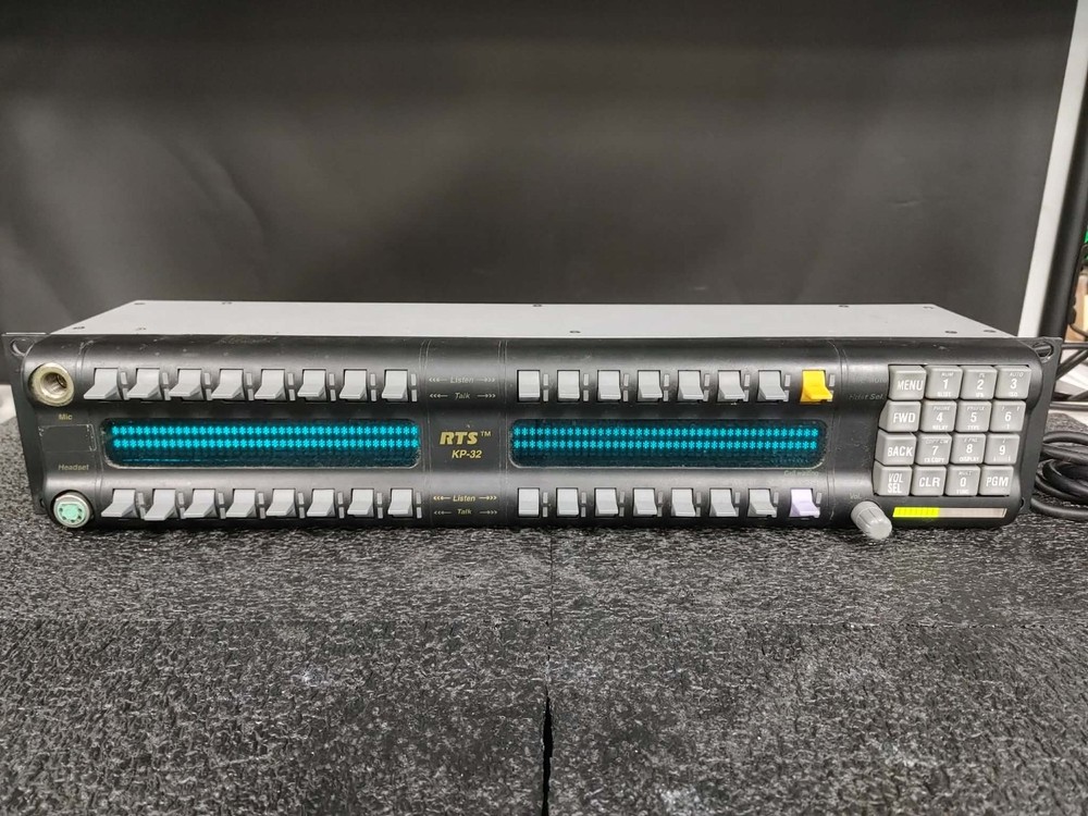 Telex RTS 90007656001 KP-32 Professional Broadcast Intercom Control Panel