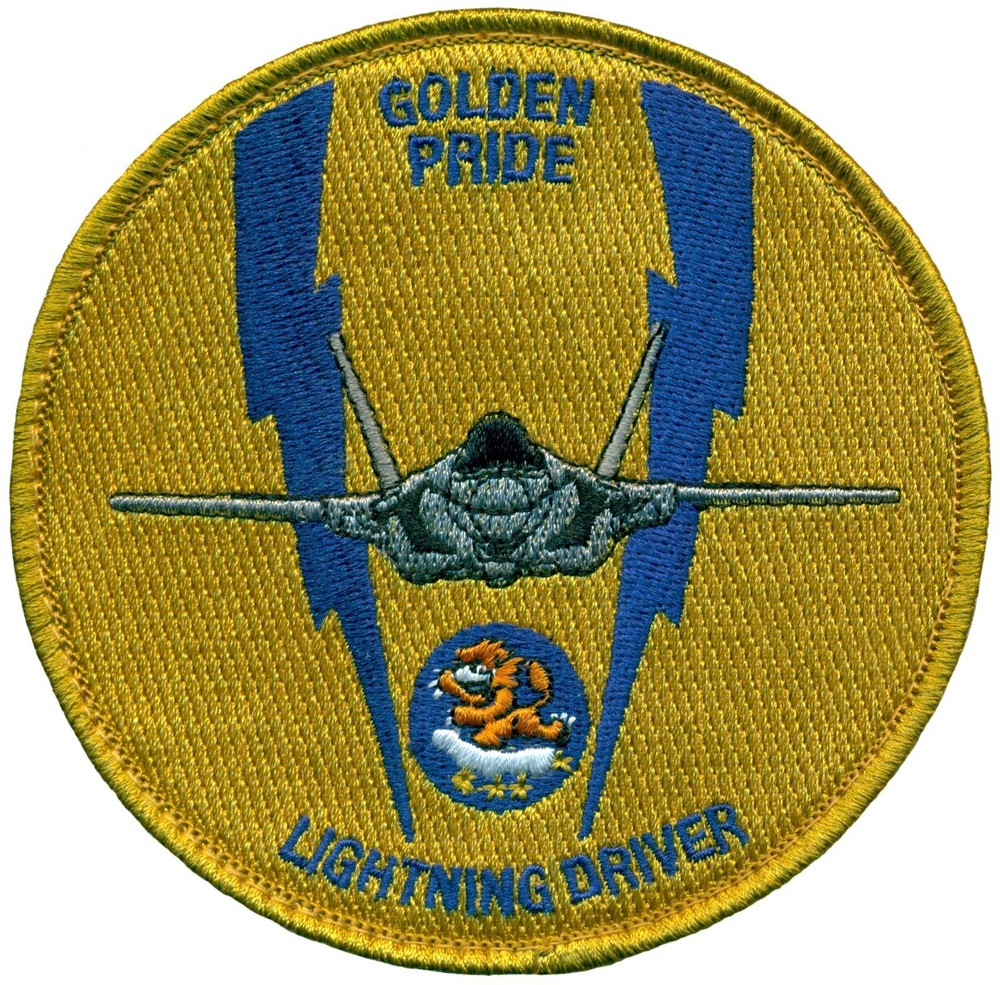 USAF 59th TEST & EVALUATION SQUADRON – F-35 LIGHTNING II DRIVER PATCH