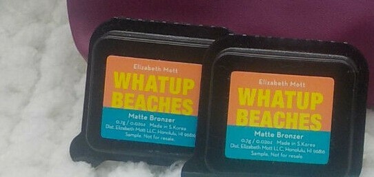 Elizabeth Mott 4x2=8 Samples WhatUp Beaches