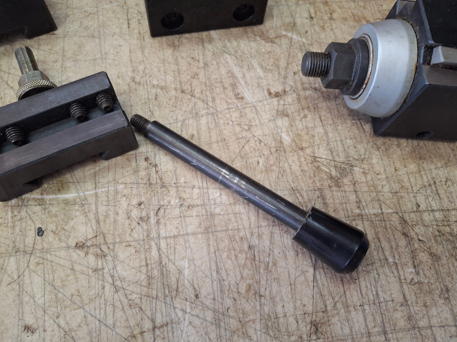 PHASE II #250-111 Wedge Type Quick Change Tool Post w/ 250-104 / 107 / 101