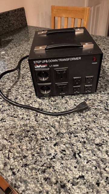 LiteFuze LT-5000 5000 Watt Step Up & Down Transformer
