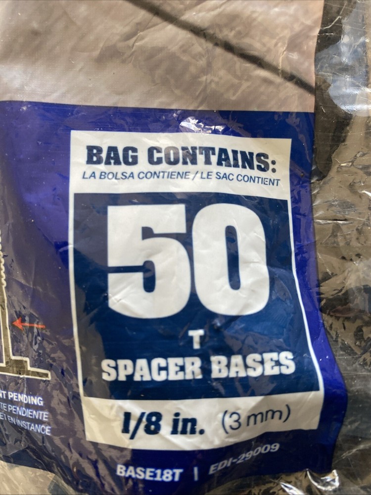 Fast Tile Spacers - 50 Pieces