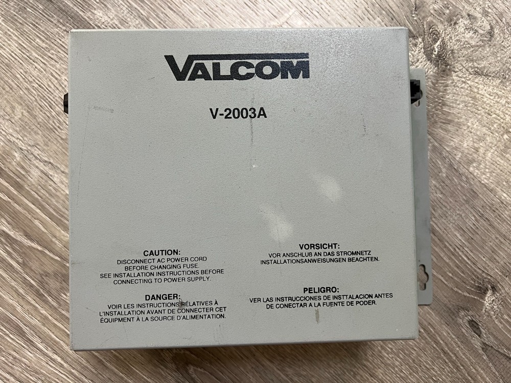 Valcom V-2003A 3 Zone One-Way Page Control