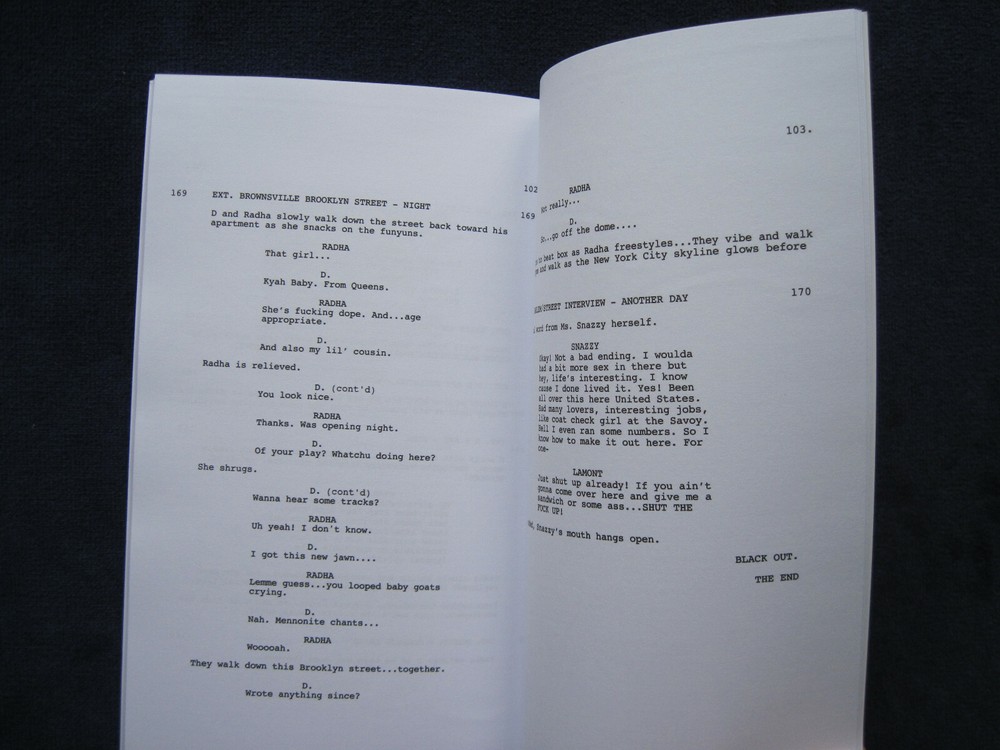 THE FORTY-YEAR-OLD VERSION - OSCAR CONSIDERATION SCRIPT - PB, 1st Edition