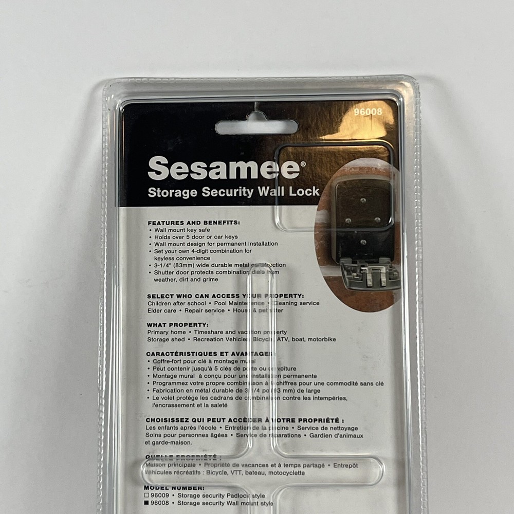 Dial Combination Lock 960 Series Security Wall Mount Dial Lock Sesamee 96008