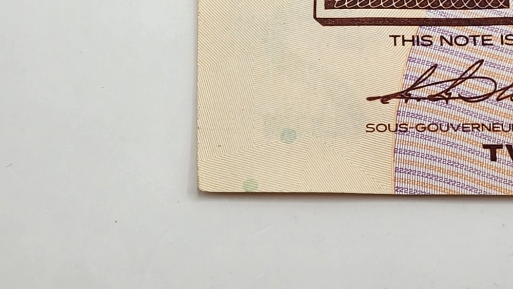 1986 Canada 2 Dollar Banknote - P# 94