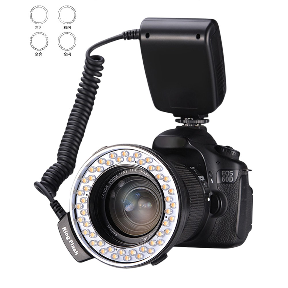 New Macro LED Ring Flash Light RF 550D For DSLR Cameras
