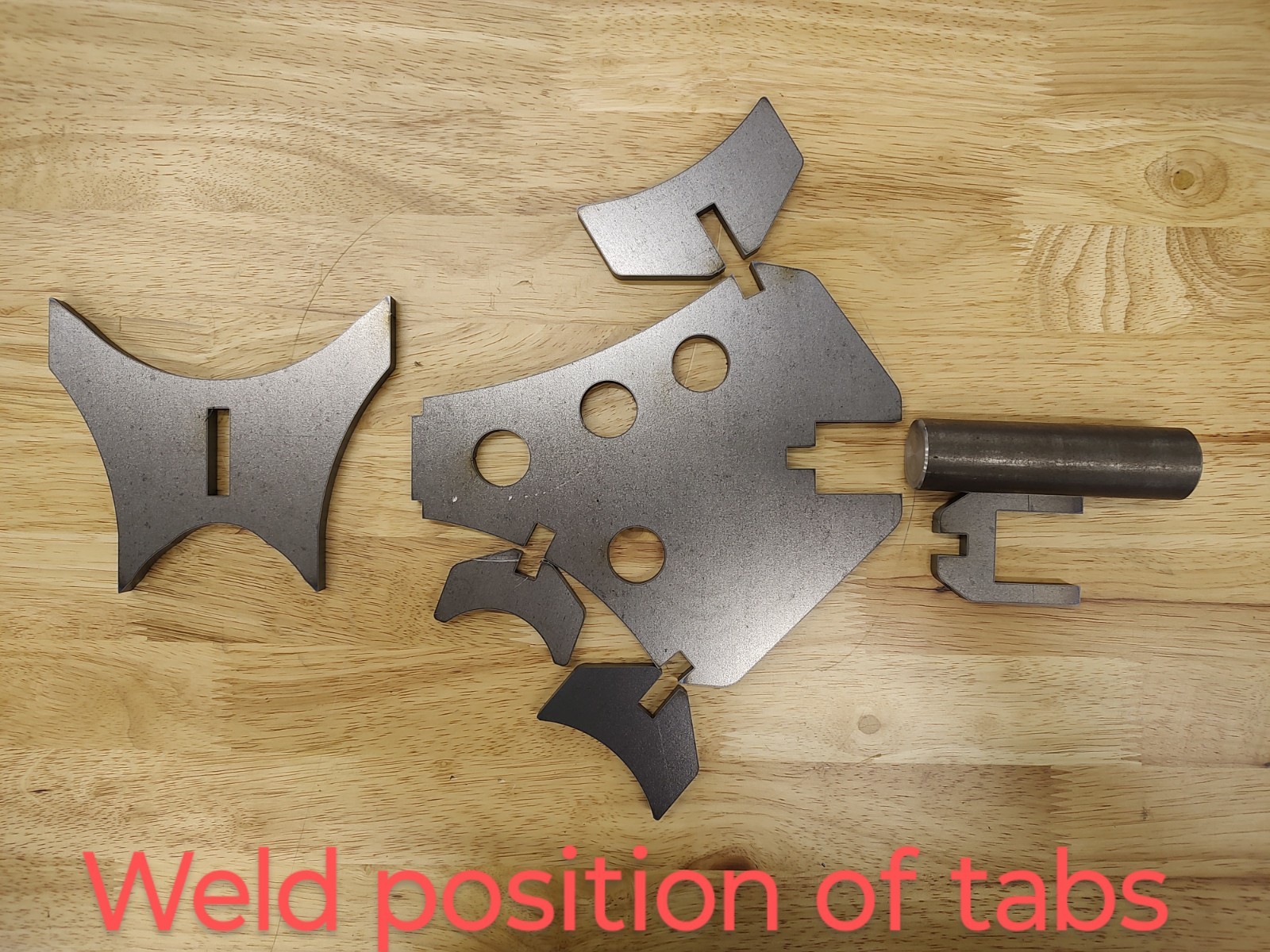 Pipe Welding Jig Roll Out Wheel 2" To 8" Long Sweep 90 Degrees Elbows Laser Cut