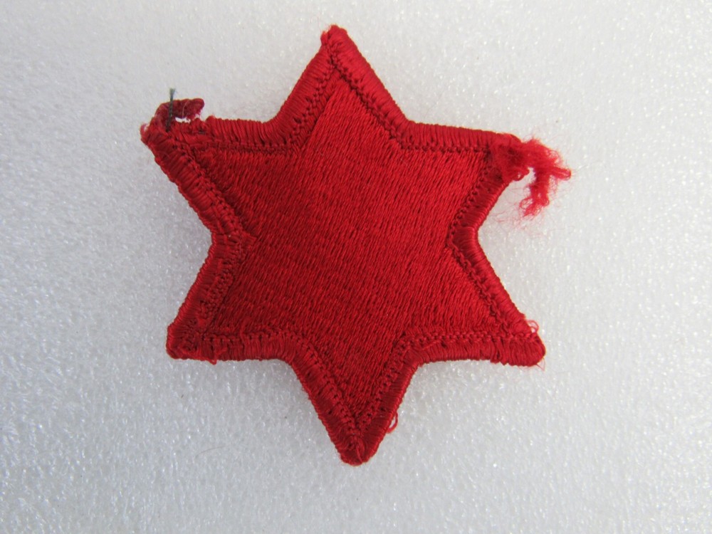 US Army 6th Infantry Division Sew On Class A Uniform Shoulder Patch Insignia