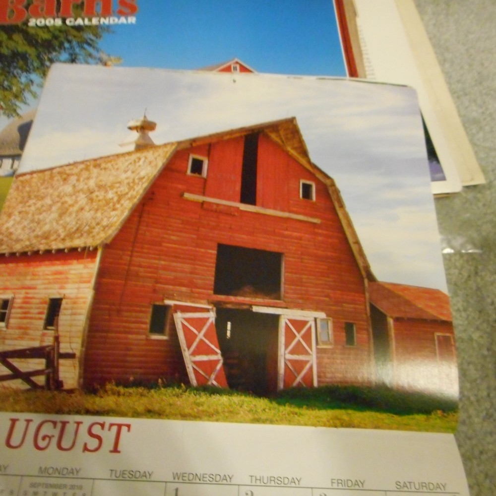 2018 Barns Calendar Dolgencorp
