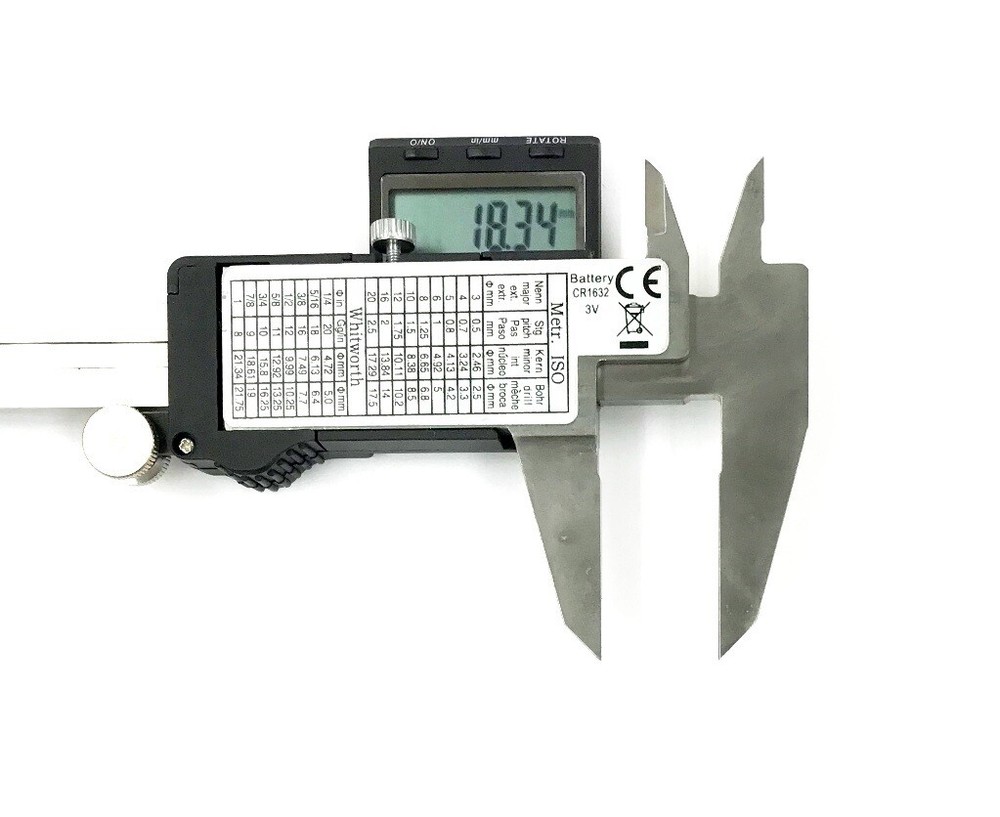 6"/150MM FLIP OVER LCD ELECTRONIC CALIPER (4100-3216)