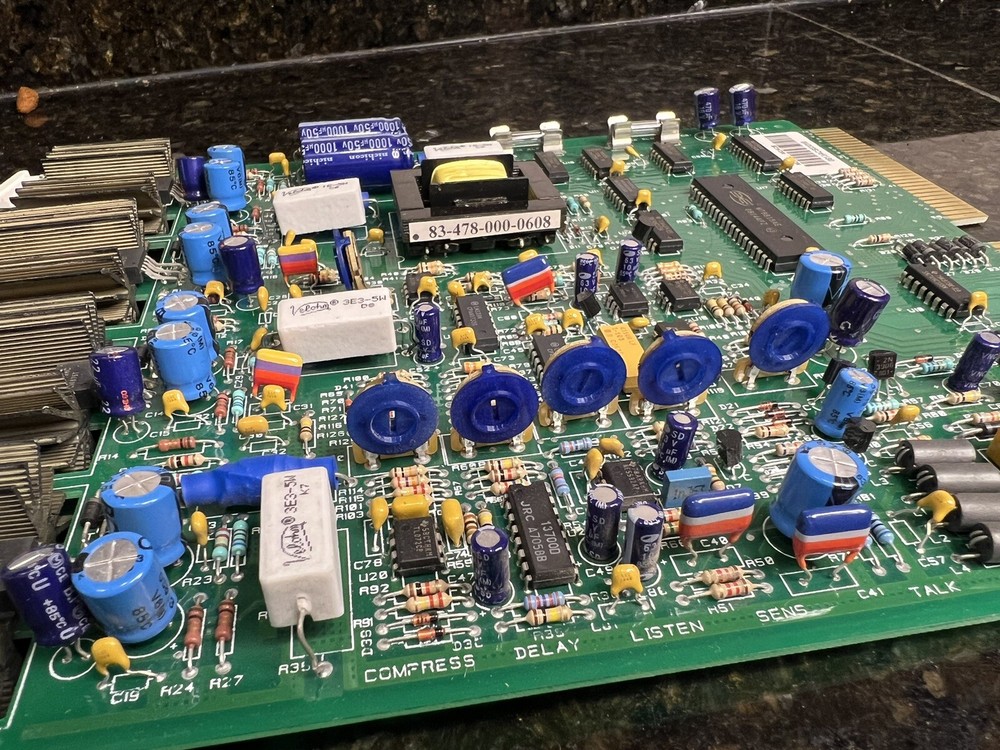 Bogen Multicom 2000 Analog Card MCACB Intercom System Used AS IS #2