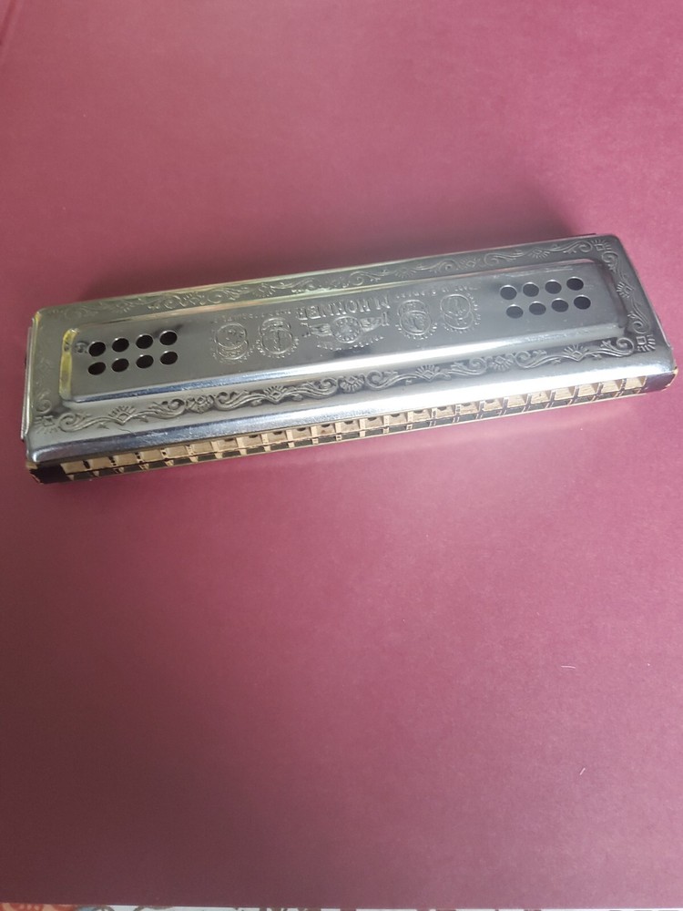 ECHO Bell Metal Reeds M. HOHNER Harmonica in C