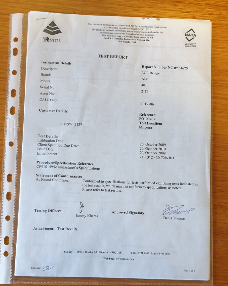 LCR Databridge 401 AIM CAMBRIDGE (Working)