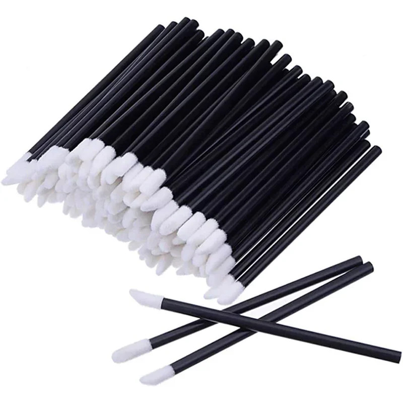 Disposable Lip Brush Applicators 100 Pcs