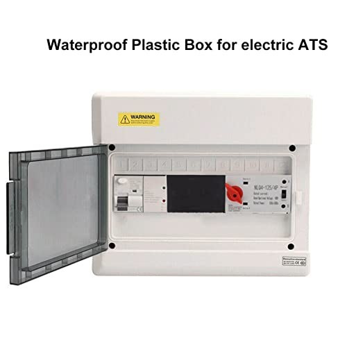 Dual Power Automatic Transfer Switch 100A 400V, Generator Changeover Switch, UPS