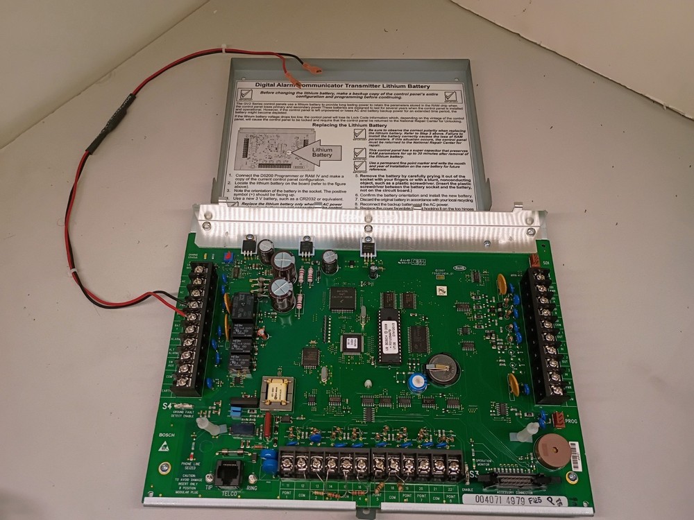 Bosch D9412GV2 Special Execution Control Panel - Tested & Working - Used